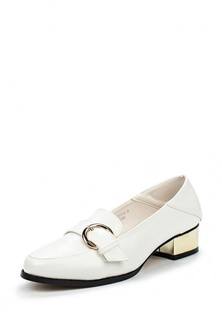 Лоферы Lost Ink HEATHER BUCKLE STRAP FLAT SHOE