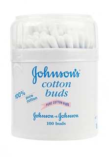 Ватные палочки Johnson &amp; Johnson Johnsons baby, 100 шт