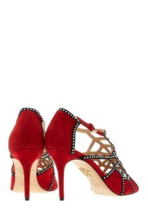 Замшевые босоножки Lotte Charlotte Olympia