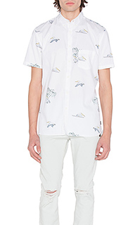 Рубашка с застёжкой на пуговицах pelican - Barney Cools