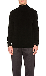 Mockneck knit sweater - Maiden Noir