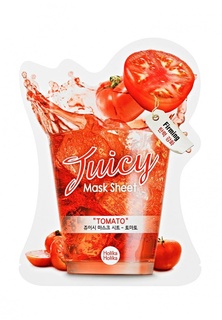 Маска Holika Holika тканевая для лица Juicy Mask сок томата