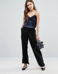 Широкие брюки New Look Minimal - Черный