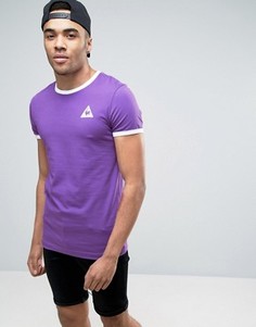 Фиолетовая футболка Le Coq Sportif Ringer эксклюзивно для ASOS 1611261 - Фиолетовый