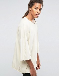 Oversize-футболка с заниженной линией плеч Granted - Stone