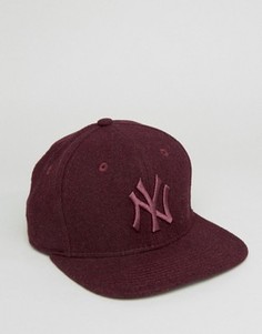 Шерстяная бейсболка NY Yankees New Era 9Fifty - Красный