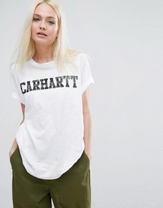 Футболка бойфренда Carhartt WIP - Белый