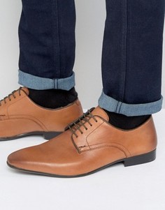 Светло-коричневые строгие туфли Silver Street - Рыжий