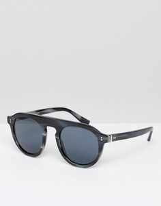 Солнцезащитные очки с плоским верхом Dolce & Gabbana - Черный