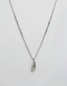 Серебряное ожерелье с подвеской-камнем Seven London - Серебряный