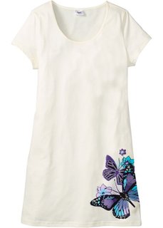 Ночная сорочка (цвет белой шерсти с рисунком) Bonprix