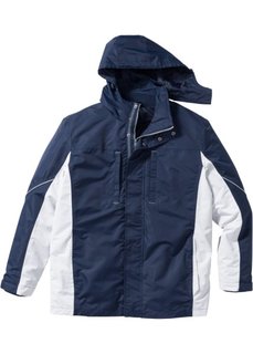Функциональная куртка 3 в 1 Regular Fit (темно-синий/светло-серый) Bonprix