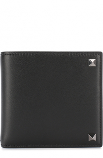 Кожаное портмоне  с отделениями для кредитных карт и монет Valentino