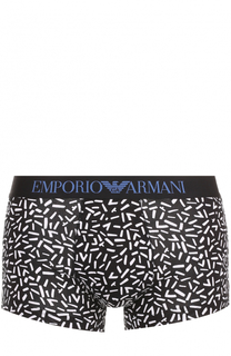 Боксеры из эластичного хлопка Emporio Armani