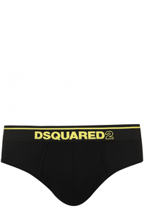 Брифы из вискозы с широкой резинкой Dsquared2