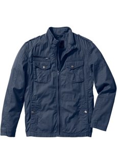 Хлопковая куртка Regular Fit (темно-синий) Bonprix