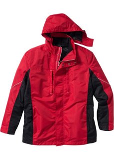 Функциональная куртка 3 в 1 Regular Fit (темно-красный/темно-антрацитовый) Bonprix