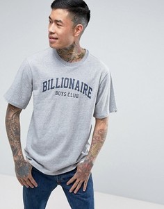 Серая футболка Billionaire Boys Club College - Серый