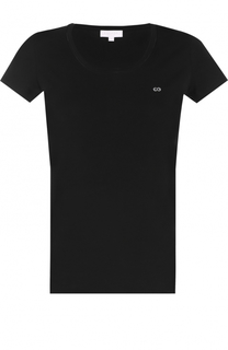 Облегающая футболка с круглым вырезом и логотипом бренда Escada Sport
