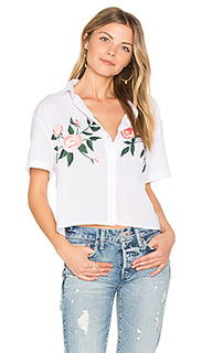 Gretta embroidered button down - Rails