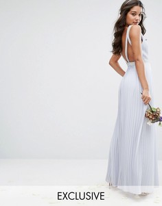 Платье макси TFNC WEDDING - Синий
