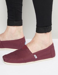 Классические эспадрильи TOMS - Красный