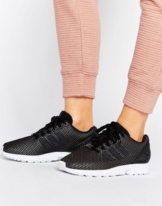 Adidas flux nere outlet e oro