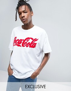 Oversize-футболка Reclaimed Vintage Inspired X Coca Cola - Белый