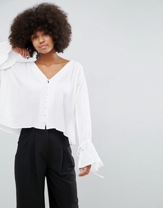 Блузка с широкими рукавами Unique21 - Белый