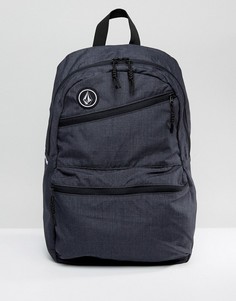 Фиолетово-черный рюкзак Volcom Academy - Черный