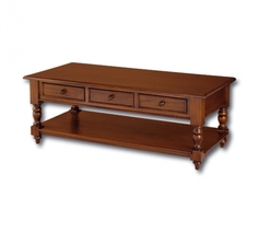 Стол журнальный (satin furniture) коричневый 130x50x65 см.