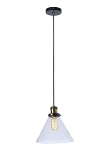Подвесной светильник (​crystal light) коричневый 130 см.