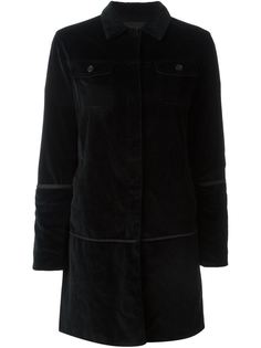 бархатное пальто Helmut Lang Vintage