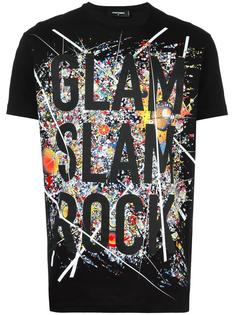 футболка "Glam Slam Rock" Dsquared2
