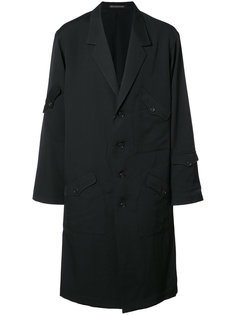 однобортное пальто Yohji Yamamoto