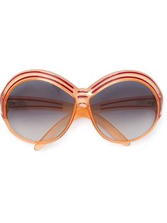 объемные солнцезащитные очки  Christian Dior Vintage