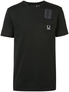 футболка с накладным карманом Raf Simons X Fred Perry