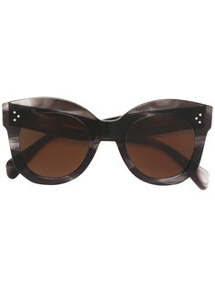 солнцезащитные очки с крупной оправой Céline Eyewear