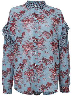 блузка с цветочным принтом Robert Rodriguez