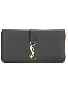 кошелек на молнии YSL Saint Laurent