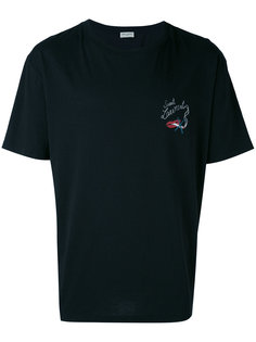 футболка с графическим принтом Saint Laurent