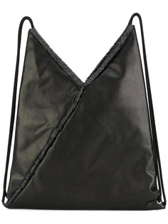 рюкзак геометрической формы на шнурке Mm6 Maison Margiela