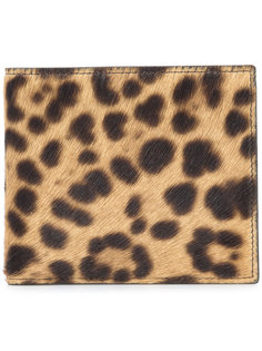 бумажник с леопардовым принтом Maison Margiela