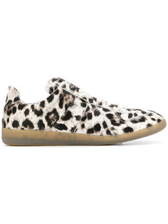 slip on leopard sneakers Maison Margiela