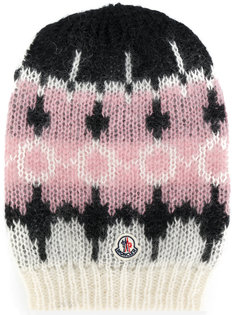 patterned beanie hat Moncler