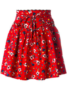 painted flower print skirt Marc Jacobs