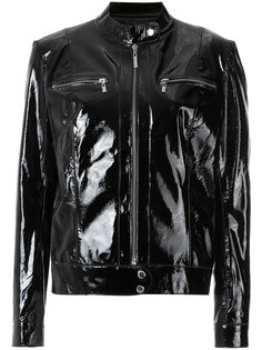 patent leather jacket Olympiah