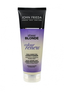 Кондиционер John Frieda Sheer Blonde СOLOUR RENEW для восстановления и поддержания оттенка осветленных волос, 250 мл