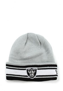 Шапка New Era BLOCK TEAM CUFF NFL OAKLAND RAIDERS