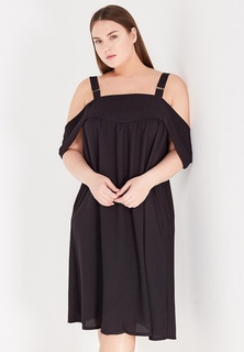 Платье LOST INK PLUS SWING DRESS WITH DRAPE COLD SHOULDER